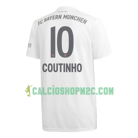 Bayern Monaco Philippe Coutinho 10 Maglia Trasferta 2019/2020 Manica Corta
